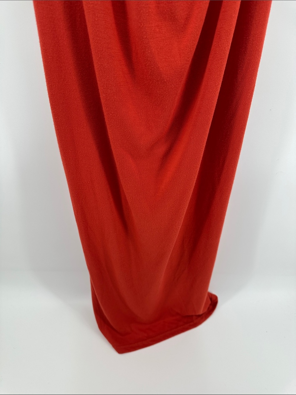 Chelsea VTG Y2K Summer Goddess Fairycore Twisted Halter Maxi Dress in Rust SzXL - Picture 8 of 12
